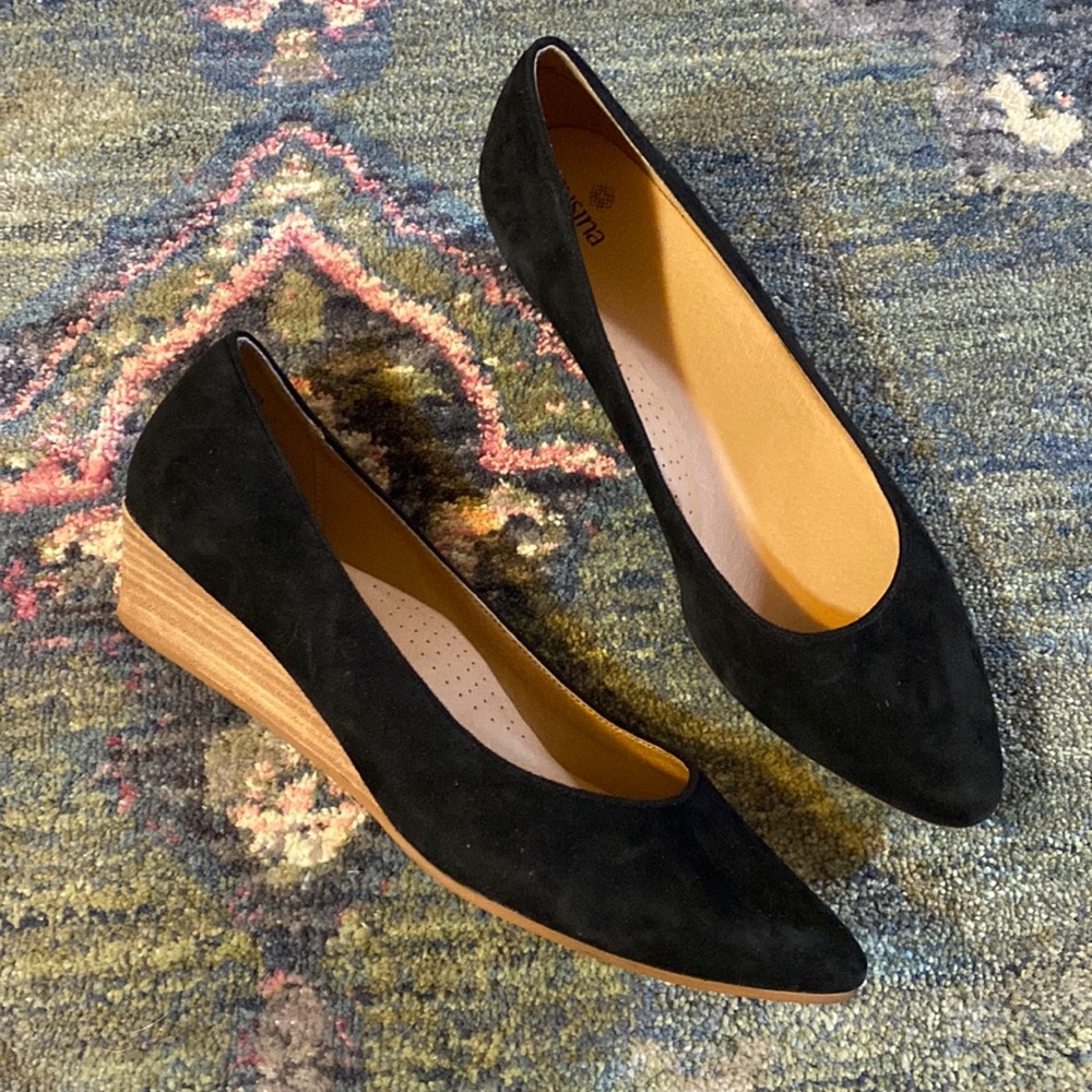 NWOT Pointed Toe Low Heels